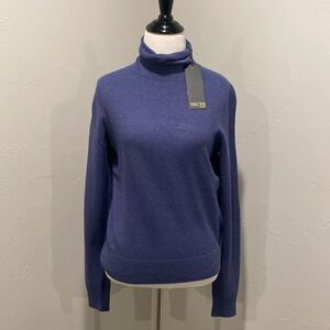 NWT, ladies blue turtleneck sweater.